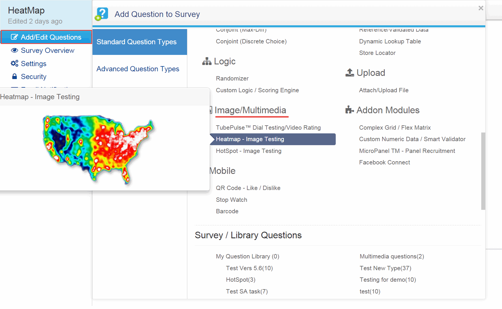 Survey Software Help Image